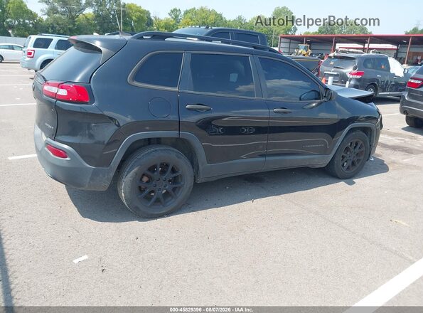 1C4PJLAB9GW274284 2016 JEEP CHEROKEE Black Tył prawy
