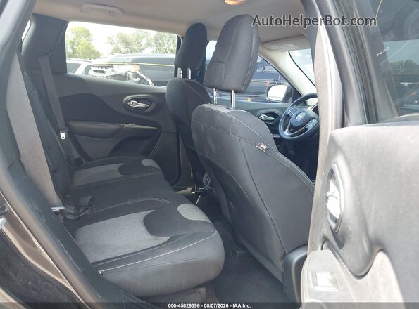 1C4PJLAB9GW274284 2016 JEEP CHEROKEE Black Widok naklejki z numerem VIN