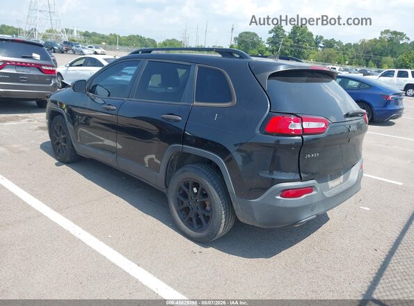 1C4PJLAB9GW274284 2016 JEEP CHEROKEE Black Tył lewy