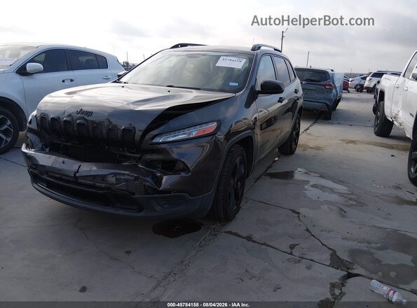 1C4PJLAB9GW330109 2016 JEEP CHEROKEE Серый Передняя левая четверть