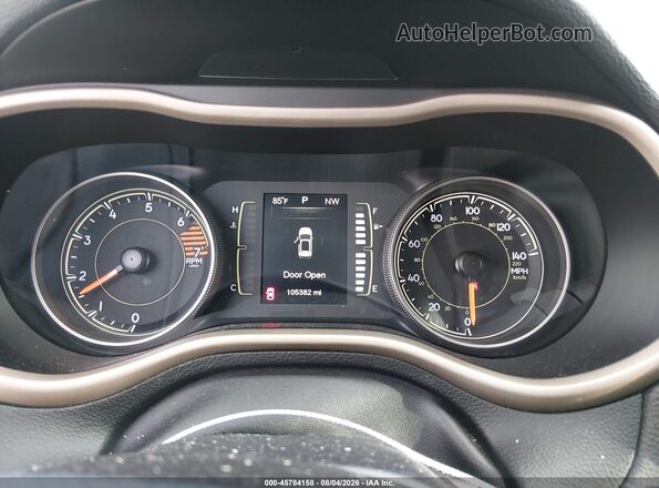 1C4PJLAB9GW330109 2016 JEEP CHEROKEE Серый Вид задних сидений