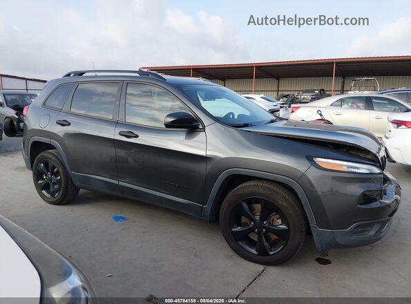 1C4PJLAB9GW330109 2016 JEEP CHEROKEE Серый Вид задней части салона
