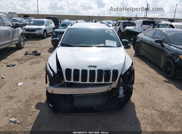 1C4PJLAB9HW642142 2017 JEEP CHEROKEE White ხელსაწყოთა პანელის ხედი