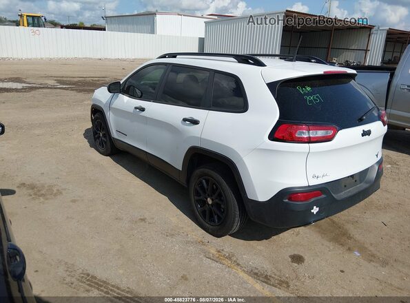 1C4PJLAB9HW642142 2017 JEEP CHEROKEE White უკანა მარცხენა