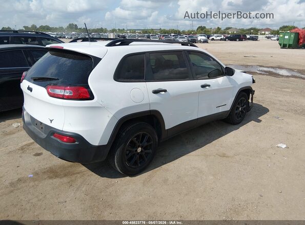 1C4PJLAB9HW642142 2017 JEEP CHEROKEE White უკანა მარჯვენა