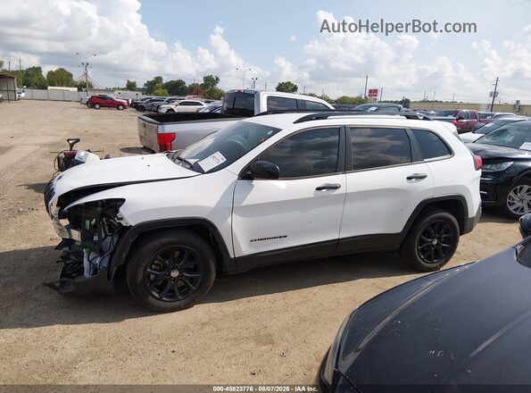 1C4PJLAB9HW642142 2017 JEEP CHEROKEE White სალონის 360-გრადუსიანი ხედი