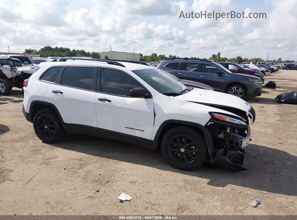 1C4PJLAB9HW642142 2017 JEEP CHEROKEE White უკანა სალონის ხედი