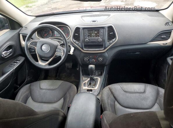1C4PJLABXGW167891 2016 JEEP CHEROKEE Красный Вид панели приборов