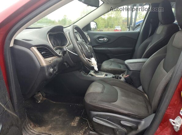 1C4PJLABXGW167891 2016 JEEP CHEROKEE Красный Вид салона спереди