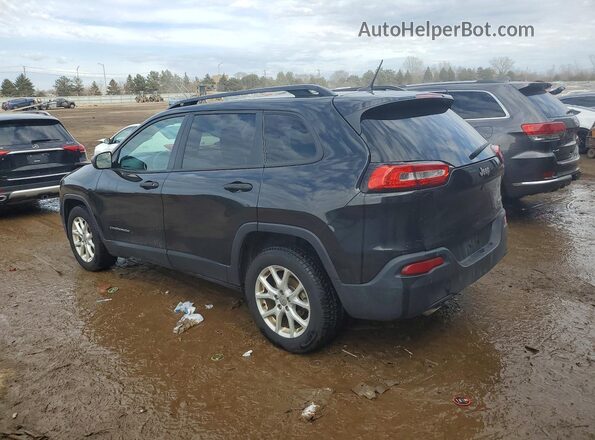 1C4PJLABXGW189390 2016 JEEP CHEROKEE Charcoal Задня ліва чверть