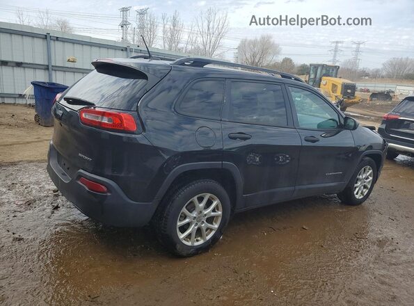 1C4PJLABXGW189390 2016 JEEP CHEROKEE Charcoal Задня права чверть