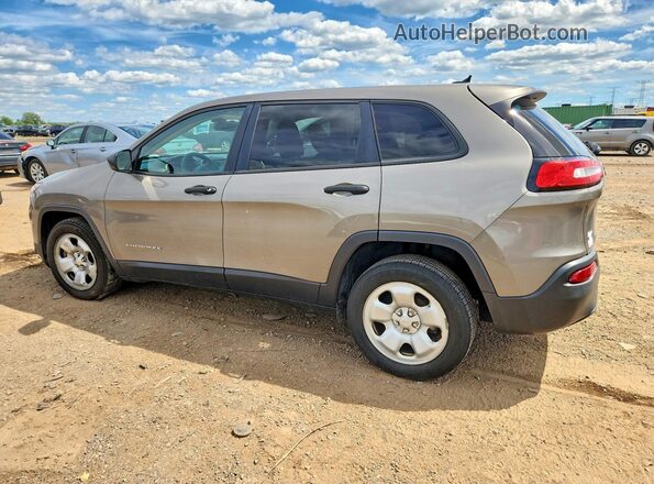 1C4PJLABXGW287335 2016 JEEP CHEROKEE Серый Задняя левая четверть