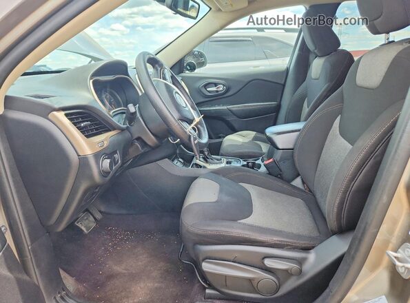 1C4PJLABXGW287335 2016 JEEP CHEROKEE Серый Вид салона спереди
