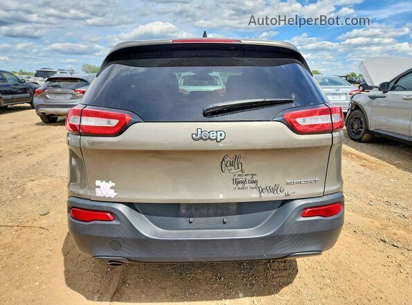 1C4PJLABXGW287335 2016 JEEP CHEROKEE Серый Вид сзади