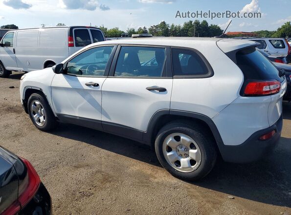 1C4PJLABXHD240433 2017 JEEP CHEROKEE White Trasero izquierdo