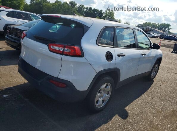 1C4PJLABXHD240433 2017 JEEP CHEROKEE White Trasero derecho
