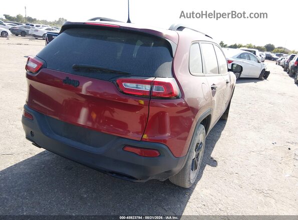 1C4PJLABXHW652310 2017 JEEP CHEROKEE Red Rear right