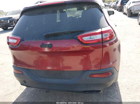 1C4PJLABXHW652310 2017 JEEP CHEROKEE Red 