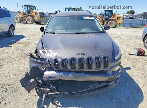 1C4PJLABXHW652890 2017 JEEP CHEROKEE Угольный Вид спереди