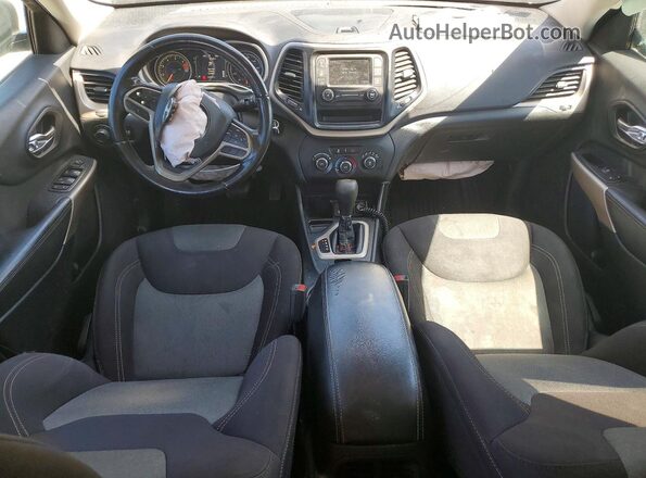 1C4PJLABXHW652890 2017 JEEP CHEROKEE Угольный Вид панели приборов