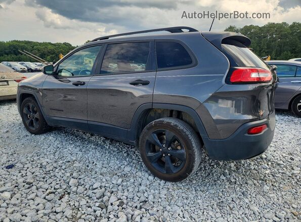 1C4PJLAS0GW351611 2016 JEEP CHEROKEE Black Rear left