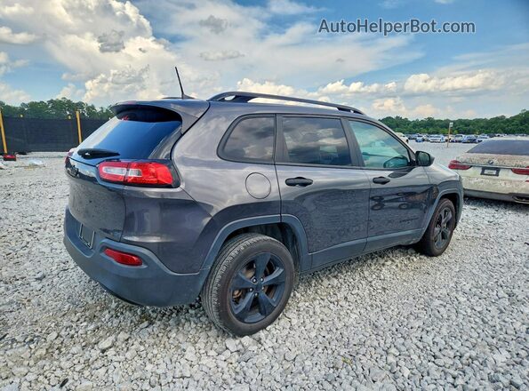 1C4PJLAS0GW351611 2016 JEEP CHEROKEE Black Rear right