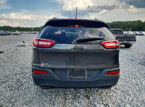 1C4PJLAS0GW351611 2016 JEEP CHEROKEE Black Rear view