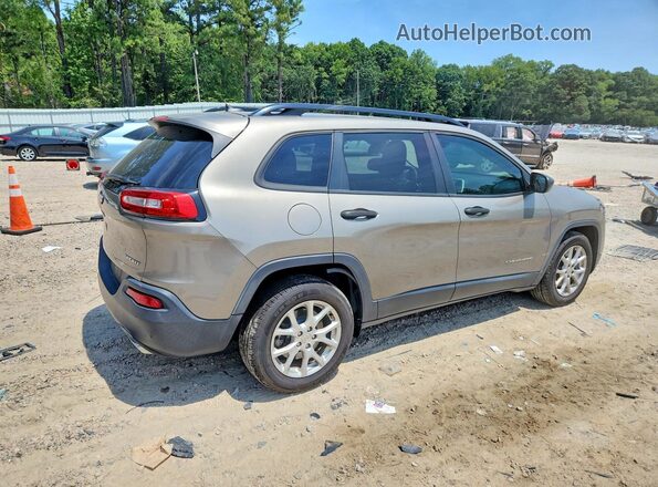 1C4PJLAS1GW297493 2016 JEEP CHEROKEE Gray უკანა მარჯვენა
