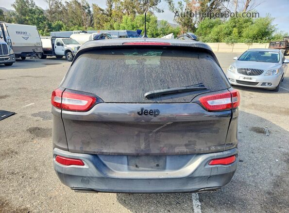 1C4PJLAS2GW336754 2016 JEEP CHEROKEE Черный Вид сзади