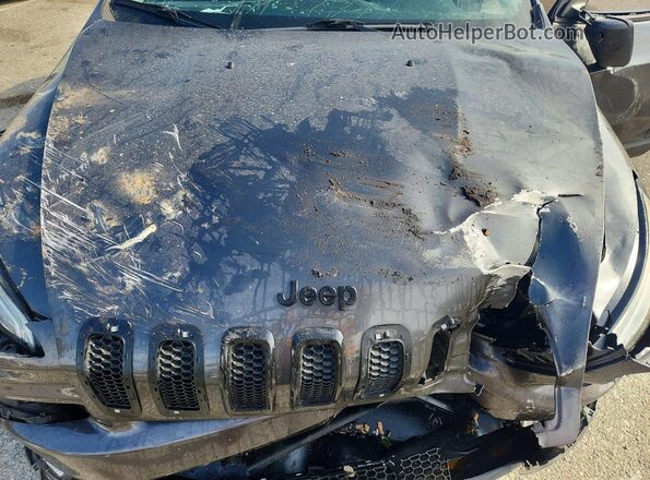 1C4PJLAS2GW336754 2016 JEEP CHEROKEE Черный Вид подкапотного пространства