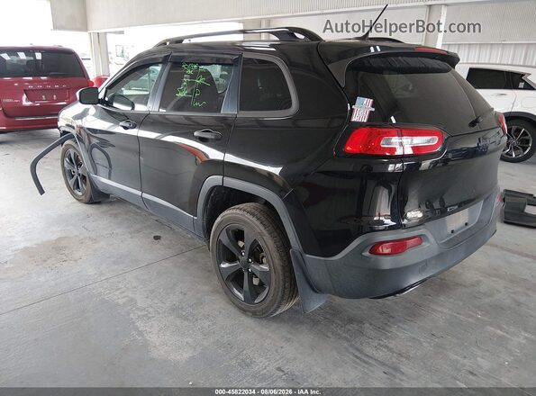 1C4PJLAS9HW650628 2017 JEEP CHEROKEE Черный Задняя левая четверть