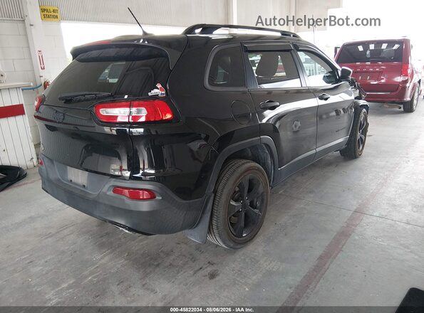 1C4PJLAS9HW650628 2017 JEEP CHEROKEE Черный Задняя правая четверть