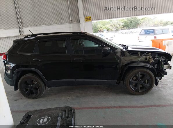 1C4PJLAS9HW650628 2017 JEEP CHEROKEE Черный Панорамный вид салона 360°