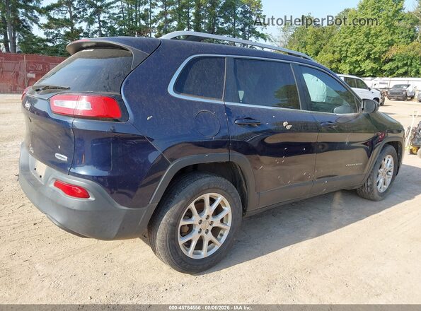 1C4PJLCB0GW167881 2016 JEEP CHEROKEE Синий Задняя правая четверть