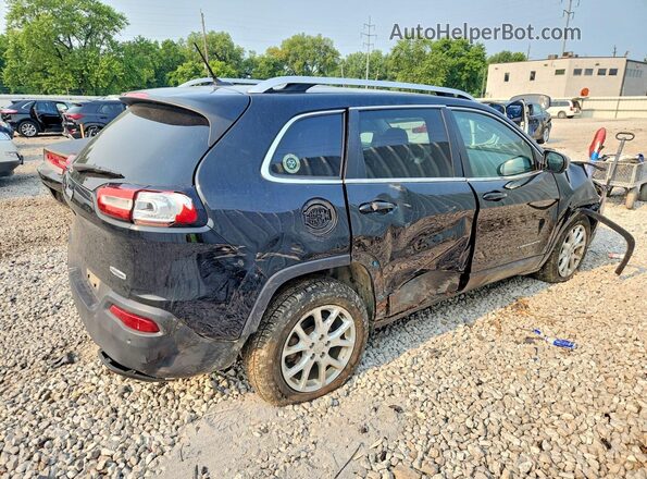 1C4PJLCB0HW535106 2017 JEEP CHEROKEE Черный Задняя правая четверть