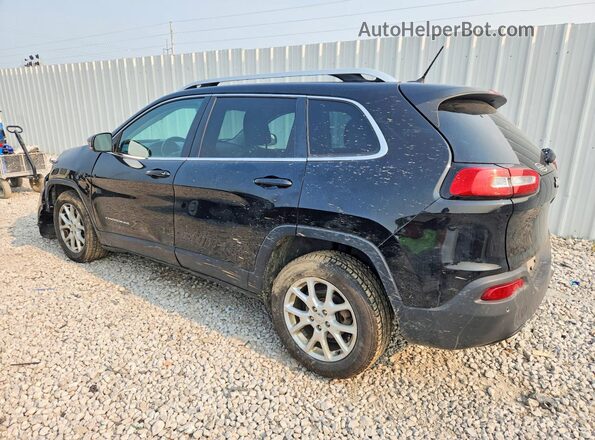 1C4PJLCB0HW535106 2017 JEEP CHEROKEE Черный Задняя левая четверть