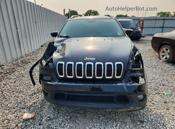 1C4PJLCB0HW535106 2017 JEEP CHEROKEE Черный Вид спереди