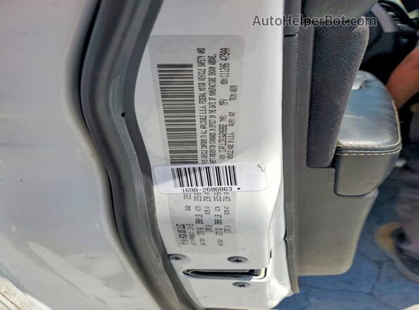 1C4PJLCB1GW206882 2016 JEEP CHEROKEE White Вид наклейки з VIN-кодом