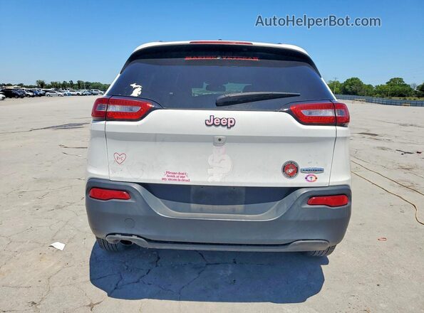 1C4PJLCB1GW206882 2016 JEEP CHEROKEE White Вид ззаду