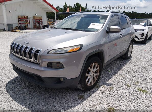1C4PJLCB1GW264958 2016 JEEP CHEROKEE Silver Передня ліва чверть