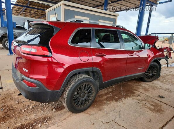 1C4PJLCB1HD219290 2017 JEEP CHEROKEE Red Հետևի աջ