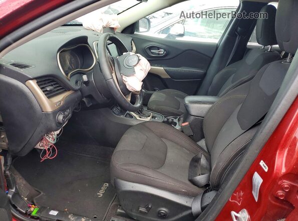 1C4PJLCB1HD219290 2017 JEEP CHEROKEE Red Սալոնի դիմացի տեսք