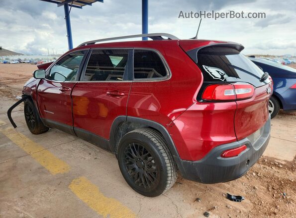 1C4PJLCB1HD219290 2017 JEEP CHEROKEE Red Հետևի ձախ