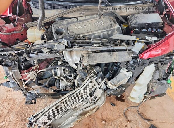 1C4PJLCB1HD219290 2017 JEEP CHEROKEE Red Շարժիչի բաժամունքի տեսք