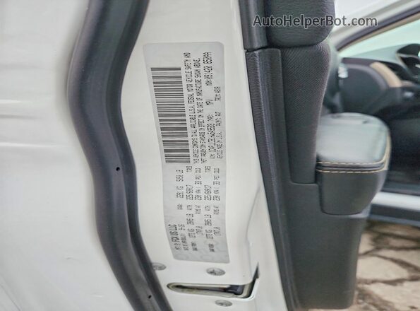 1C4PJLCB1HW549533 2017 JEEP CHEROKEE White VIN sticker view