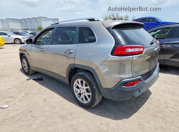 1C4PJLCB1HW549788 2017 JEEP CHEROKEE Бежевый Задняя левая четверть