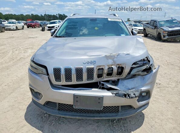 1C4PJLCB1KD144730 2019 JEEP CHEROKEE Silver წინა ხედი
