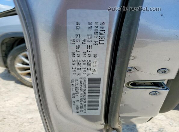 1C4PJLCB1KD144730 2019 JEEP CHEROKEE Silver VIN კოდის სტიკერის ხედი