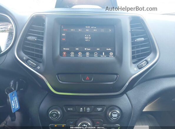 1C4PJLCB1LD528377 2020 JEEP CHEROKEE Gray Instrument cluster view