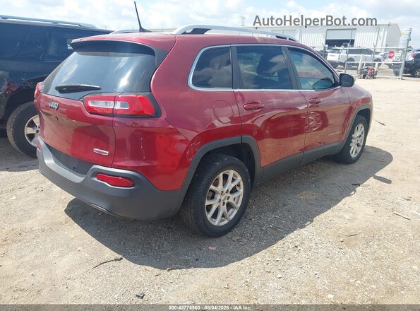 1C4PJLCB2HW535673 2017 JEEP CHEROKEE Red Rear right